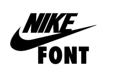 free nike font svg.